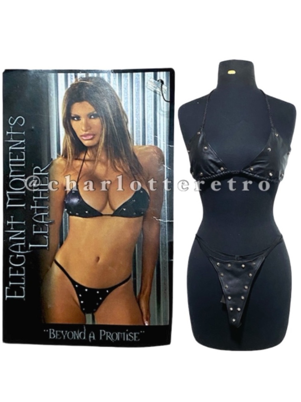 Elegant Moments Leather • Beyond a Promise • Studded String Bikini